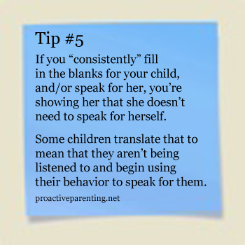 tip #5 consistently